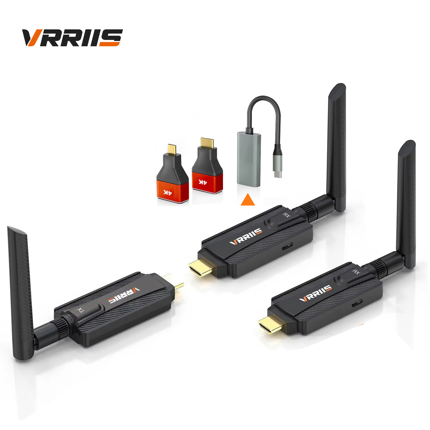 Smart Home For Pc - 5G 200M Wireless HDMI เครื่องส่งสัญญาณและตัวรับสัญญาณแล็ปท็อป PC