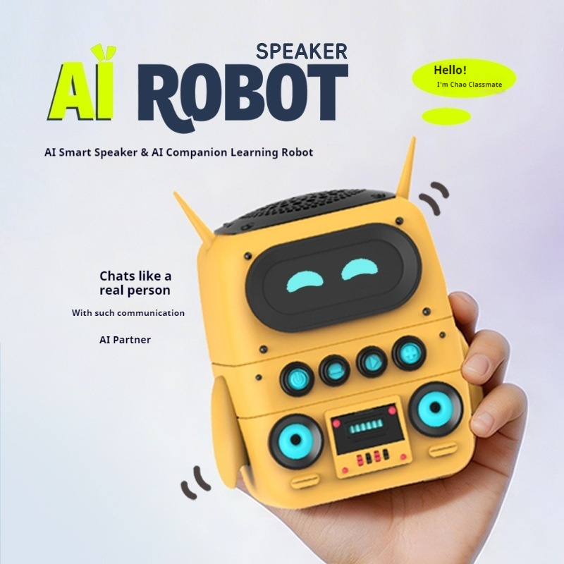 Smart Home Ai - ลำโพงหุ่นยนต์อัจฉริยะ AI รุ่นใหญ่ หุ่นยนต์สนทนา AI ผู้ช่วยการเรียนรู้อัจฉริยะ