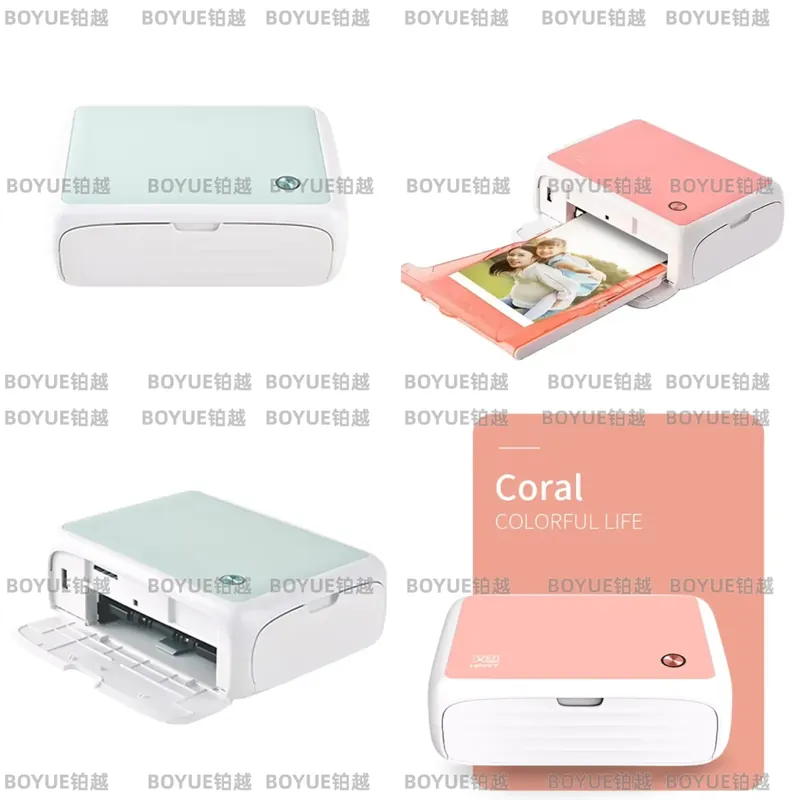 Smart Home Devices Images - เครื่องพิมพ์ภาพสีอัจฉริยะขนาดกะทัดรัดสำหรับใช้ในบ้าน รองรับรูปแบบภาพหลากหลายชนิด อุปกรณ์พิมพ์ขนาดเล็กแบบพกพาไร้สายคุณภาพสูง