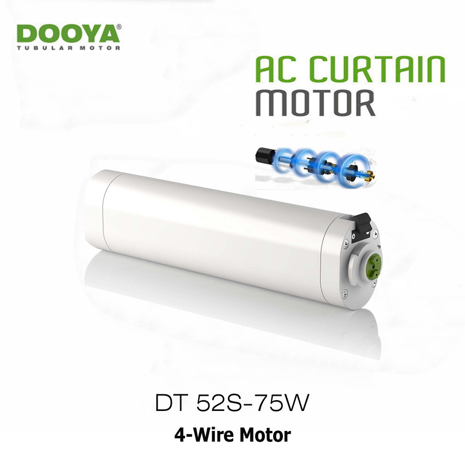 Smart Home Fibaro - Dooya DT52S ไฟฟ้าผ้าม่านมอเตอร์สมาร์ทมอเตอร์ 75 W 4