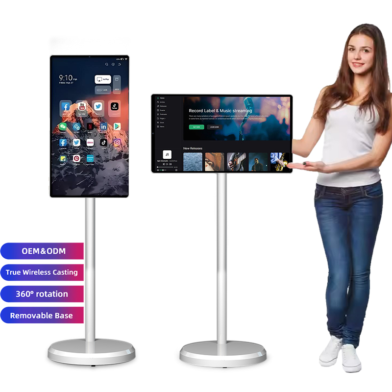 Smart Home Ac - โทรทัศน์สมาร์ททีวีแบบพกพาขายส่ง 4G+64G จอ LCD ขนาด 21.5