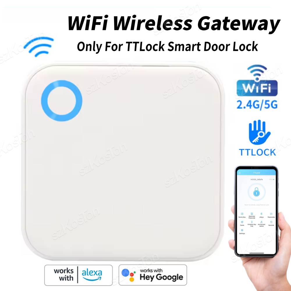 Smart Home Hub Ikea - TTLock APP G5 สมาร์ทเกตเวย์ไร้สาย รองรับ Wi-Fi