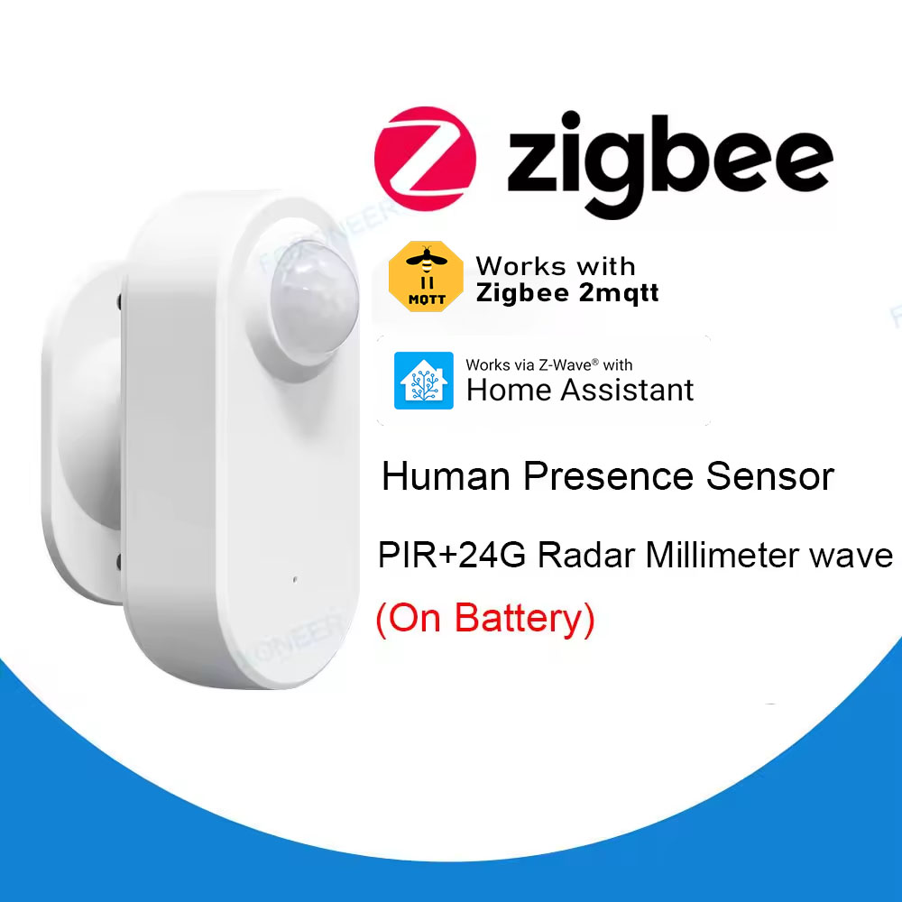 Smart Home Ikea - สมาร์ท Zigbee Human Presence Detector,ความสว่าง/การตรวจจับระยะทาง, Smart