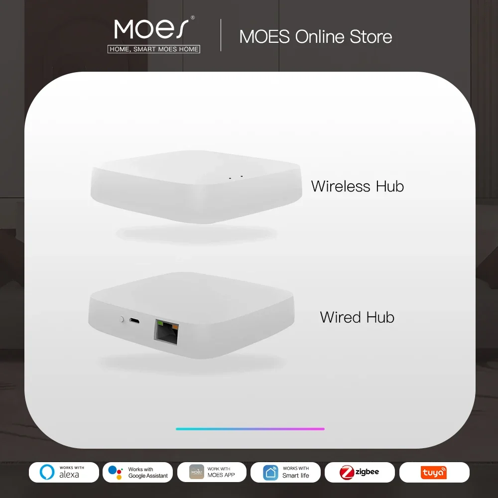 Smart Home Bridge - Tuya ZigBee 3.0 Smart Gateway Hub