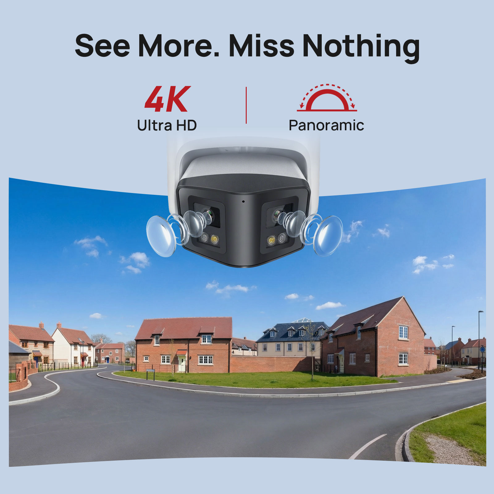 วิกไลน์ พาโนรามิก 4/8MP เลนส์ค - Smart Home Hikvision บทวิจารณ์และราคา