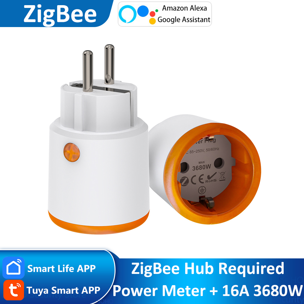 EU 16A Tuya ZigBee สมาร์ทการตร - Smart Home Hub Ikea บทวิจารณ์และราคา