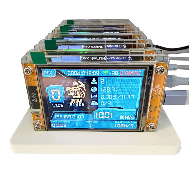 6X 1000KH/S Nmminer Nerdminer+ - Upgrade Smart Home บทวิจารณ์และราคา