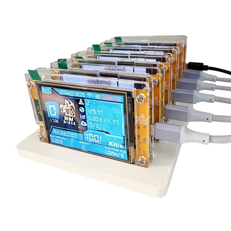 6X 1000KH/S Nmminer Nerdminer+ - Upgrade Smart Home บทวิจารณ์และราคา