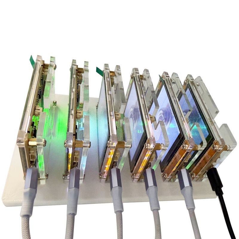 6X 1000KH/S Nmminer Nerdminer+ - Upgrade Smart Home บทวิจารณ์และราคา