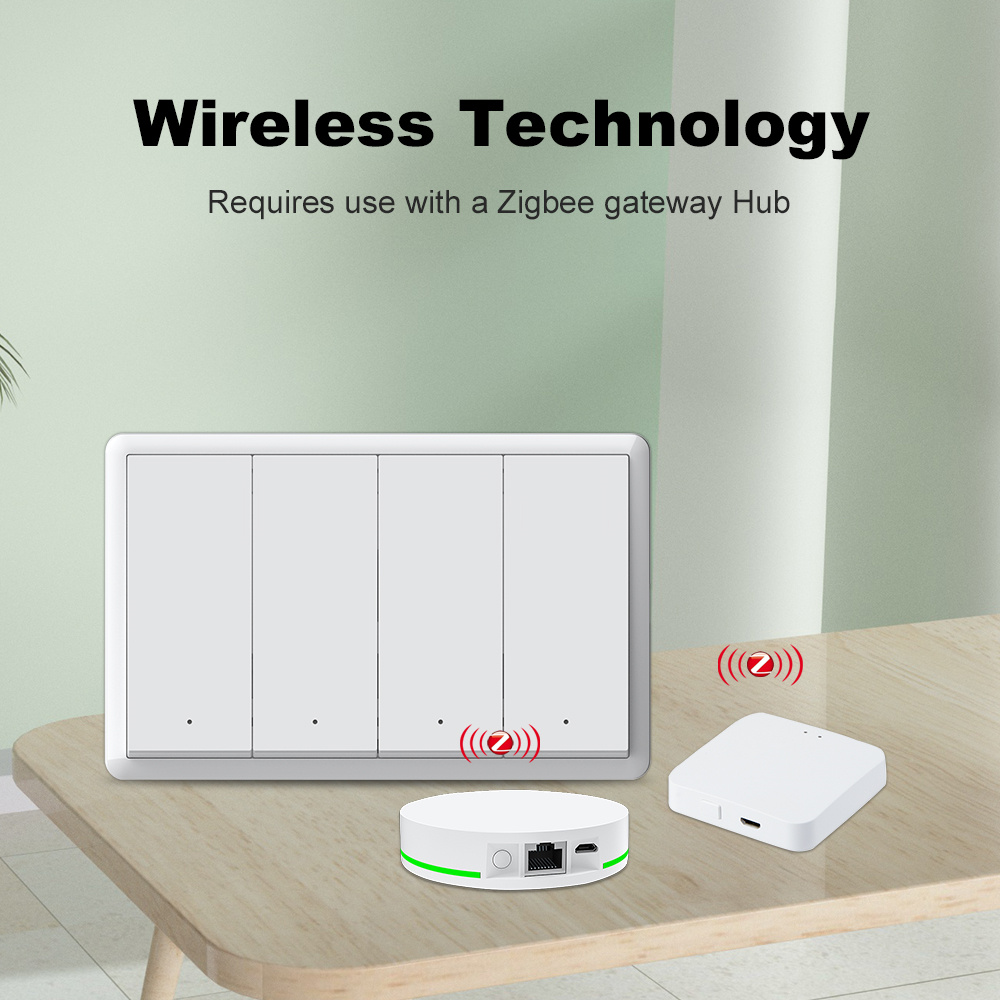 สวิตช์อัจฉริยะ Manhot Zigbee ไ - Tuya Smart Switch บทวิจารณ์และราคา