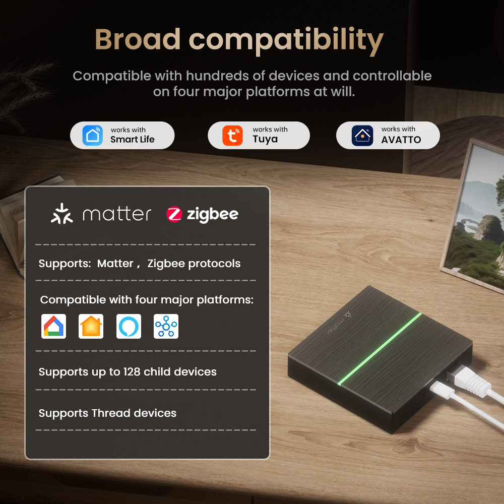 AVATTO Matter Smart Wired Gate - Smart Home Hub Ikea บทวิจารณ์และราคา
