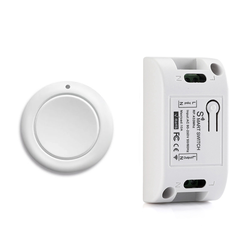สมาร์ทโฮมสวิตช์ไฟไร้สาย RF 433 - Smart Home Remote บทวิจารณ์และราคา