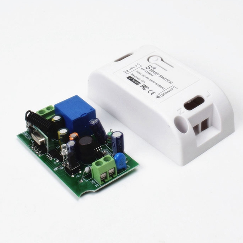 สมาร์ทโฮมสวิตช์ไฟไร้สาย RF 433 - Smart Home Remote บทวิจารณ์และราคา