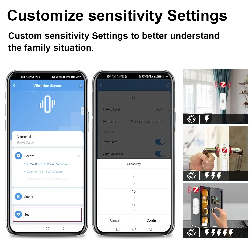 แอปเซ็นเซอร์การสั่นสะเทือนอัจฉ - Smart Home Ikea บทวิจารณ์และราคา