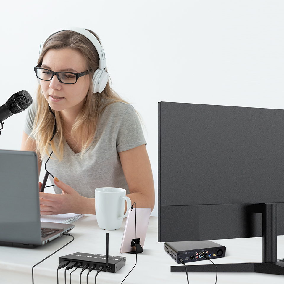 HDMI เครื่องเล่นคาราโอเกะมิกเซ - Smart Home For Pc บทวิจารณ์และราคา
