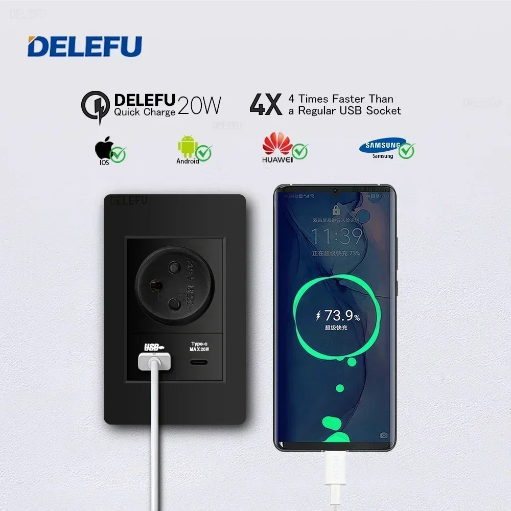 DELEFU สีดําสารหน่วง PC อิสราเ - Smart Home For Pc บทวิจารณ์และราคา