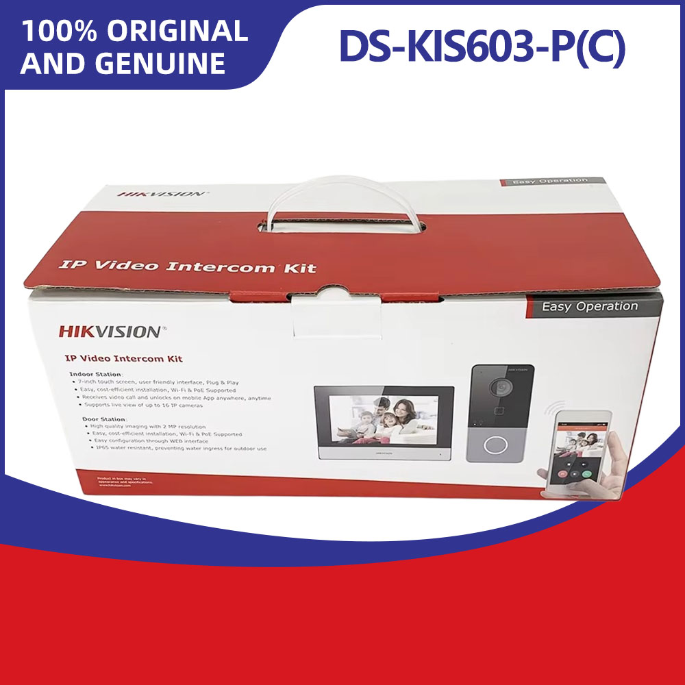 ชุดอินเตอร์คอมวิดีโอ IP Hikvis - Smart Home Hikvision บทวิจารณ์และราคา