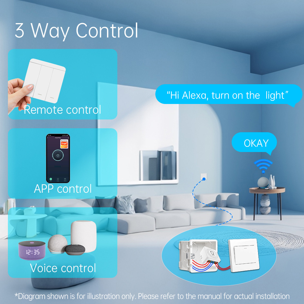 สวิตช์ไฟอัจฉริยะ Tuya WiFi สมา - Tuya Smart Switch บทวิจารณ์และราคา