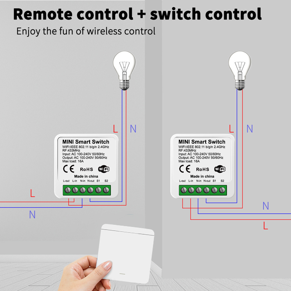 สวิตช์ไฟอัจฉริยะ Tuya WiFi สมา - Tuya Smart Switch บทวิจารณ์และราคา