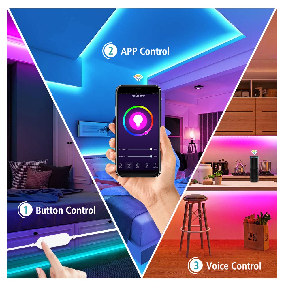 Tuya Zigbeeสมาร์ทไฟLedสําหรับท - Smart Home Hub Ikea บทวิจารณ์และราคา