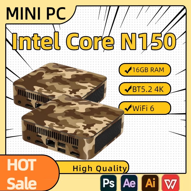 มินิพีซีขนาดกะทัดรัด Intel N15 - Smart Home For Pc บทวิจารณ์และราคา