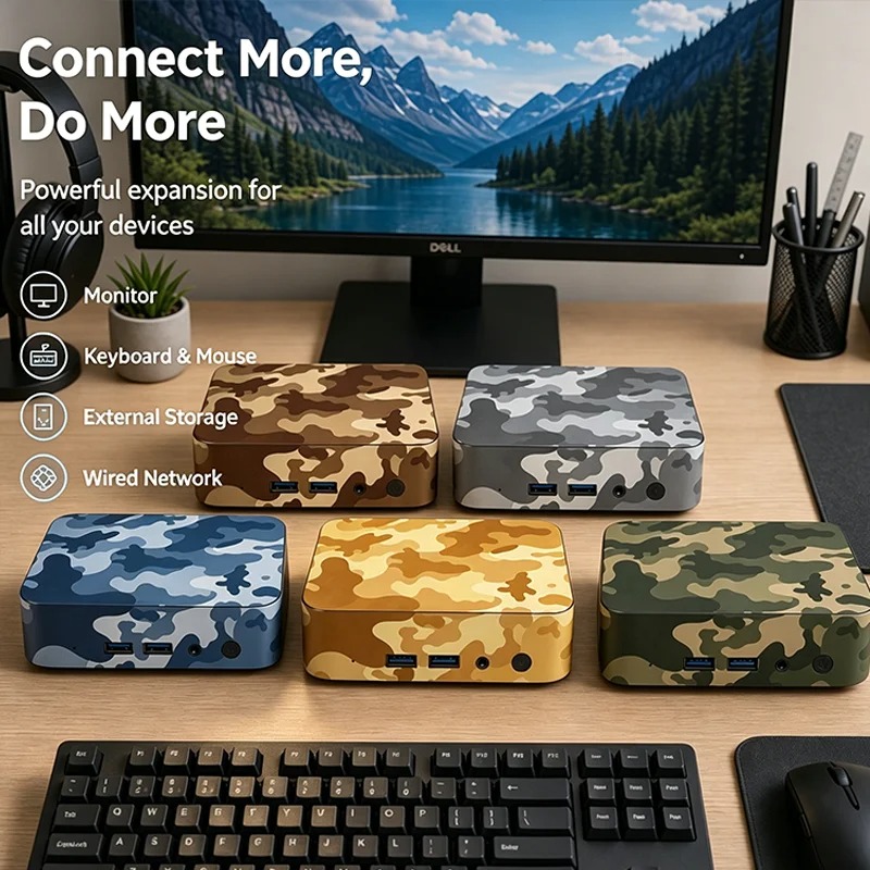 มินิพีซีขนาดกะทัดรัด Intel N15 - Smart Home For Pc บทวิจารณ์และราคา