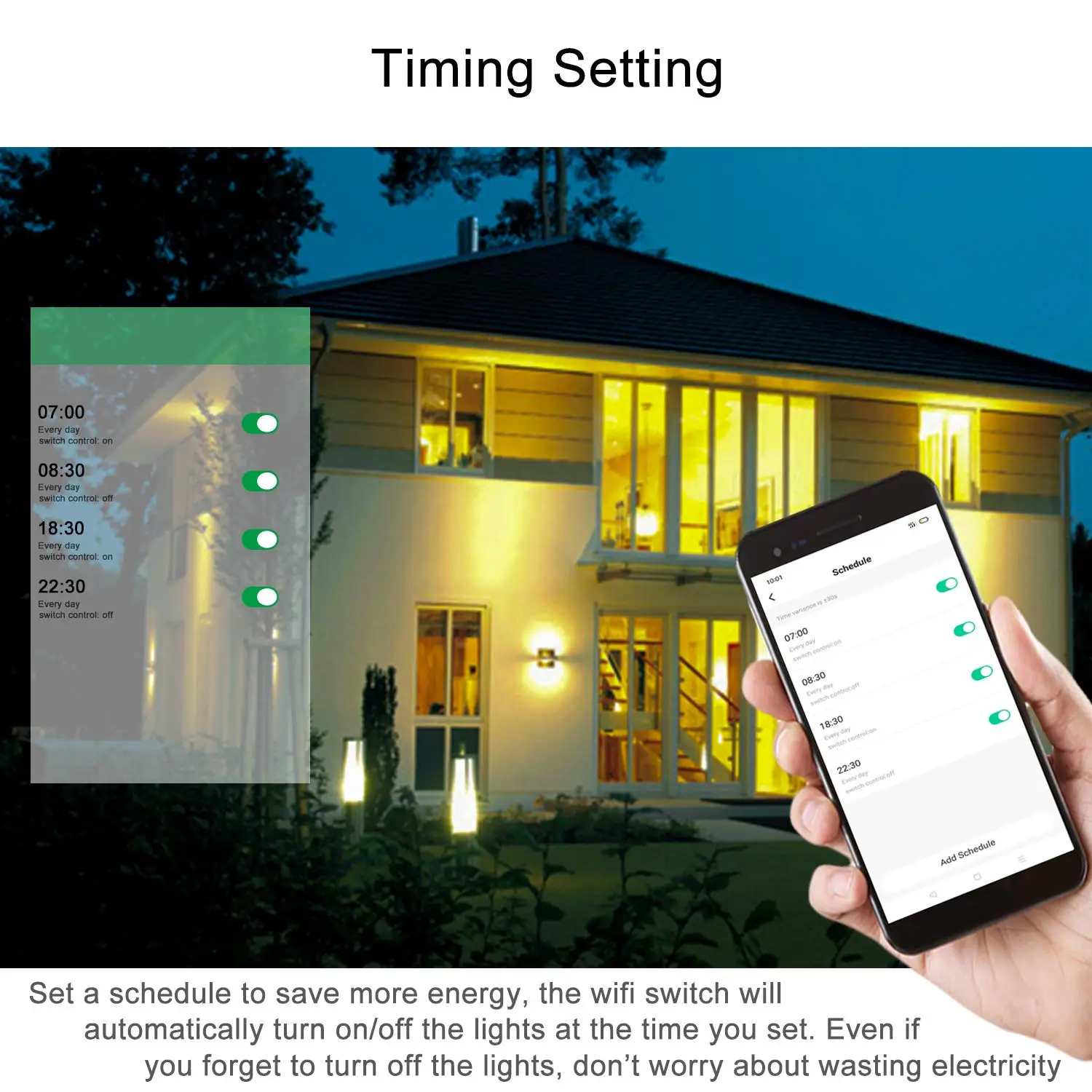 Tuya Wifi EU สมาร์ทสวิทช์ 1/2/ - Smart Home Ai บทวิจารณ์และราคา