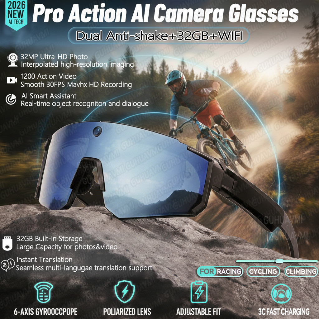 แว่นตาอัจฉริยะ AI รุ่นใหม่ สำห - Smart Home Ai บทวิจารณ์และราคา