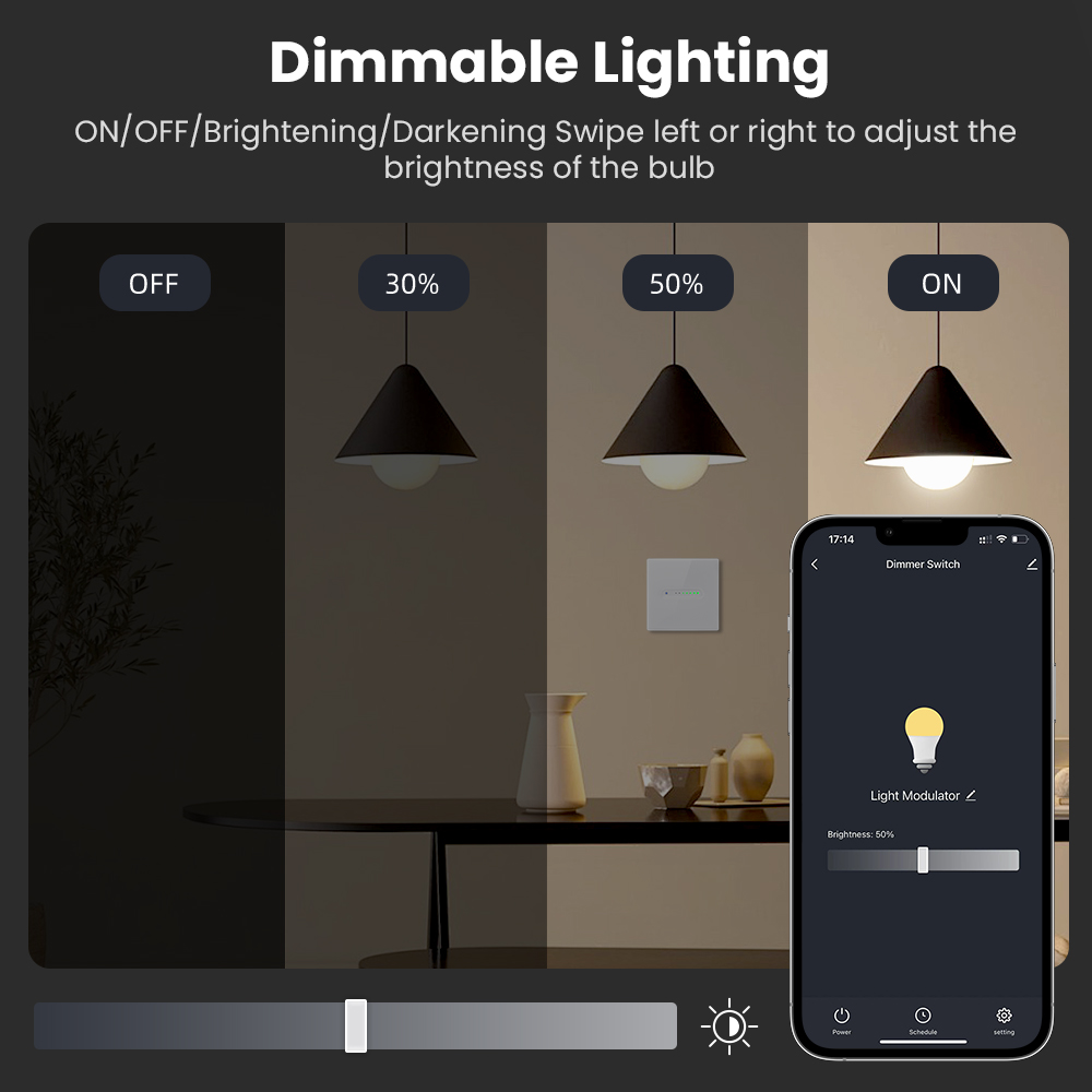 AVATTO WiFi 1/2 Gang Smart Dim - Smart Home Remote บทวิจารณ์และราคา