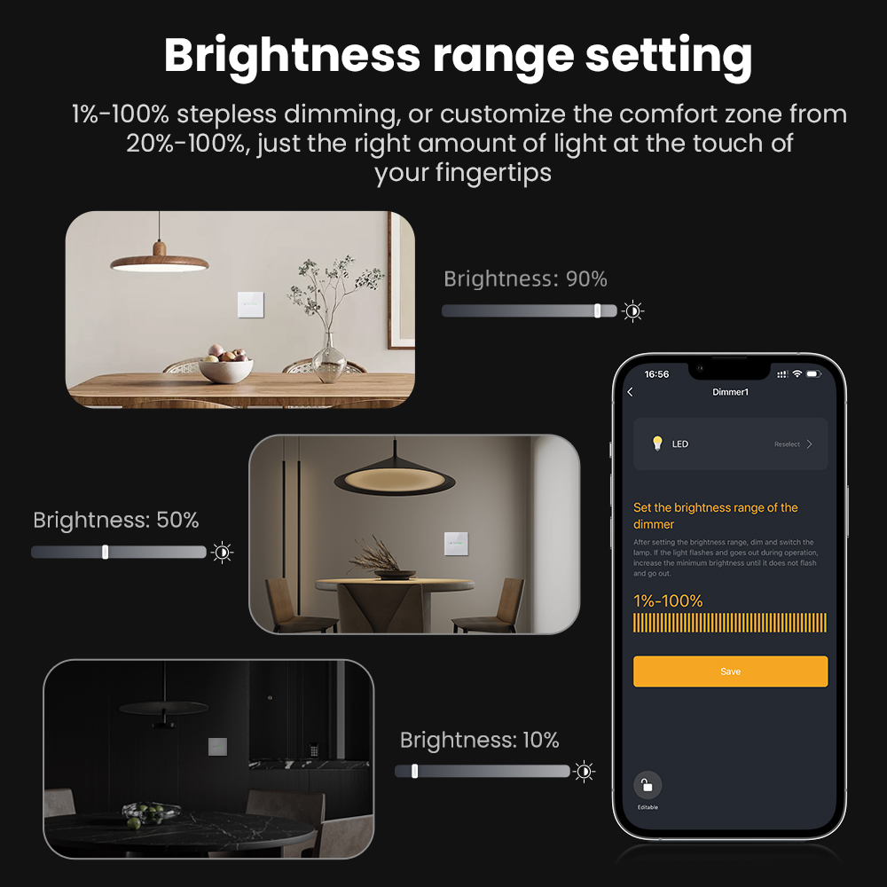 AVATTO WiFi 1/2 Gang Smart Dim - Smart Home Remote บทวิจารณ์และราคา