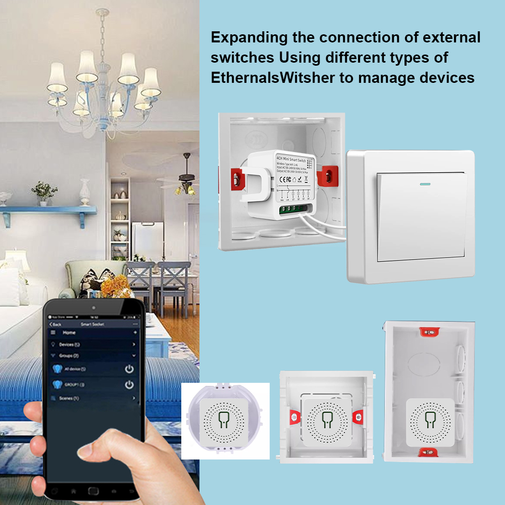 สวิตช์อัจฉริยะ Tuya Zigbee 3.0 - Smart Home Remote บทวิจารณ์และราคา