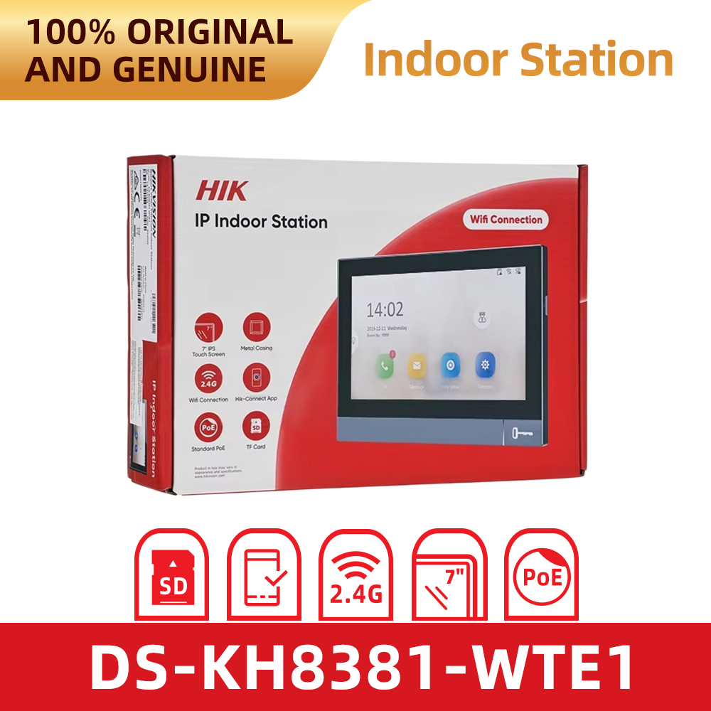 Hikvision DS-KH8381-WTE1 หน้าจ - Smart Home Hikvision บทวิจารณ์และราคา