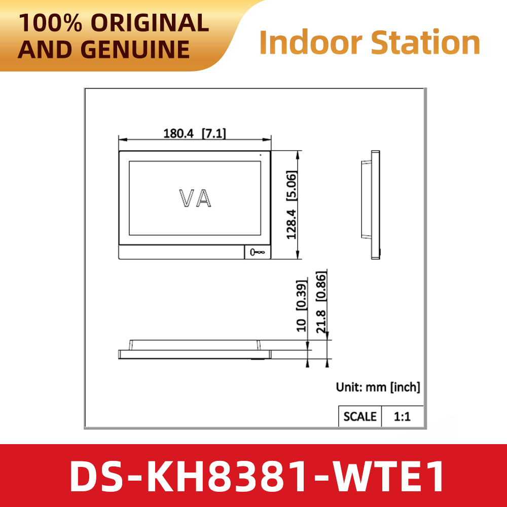 Hikvision DS-KH8381-WTE1 หน้าจ - Smart Home Hikvision บทวิจารณ์และราคา