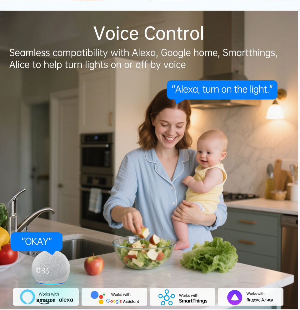 สวิตช์ไฟติดผนังแบบสัมผัส 1 2 3 - Tuya Smart Switch บทวิจารณ์และราคา
