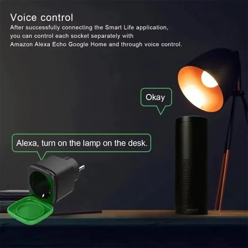 ปลั๊กไฟอัจฉริยะ Tuya EU 16A Wi - Smart Home Remote บทวิจารณ์และราคา