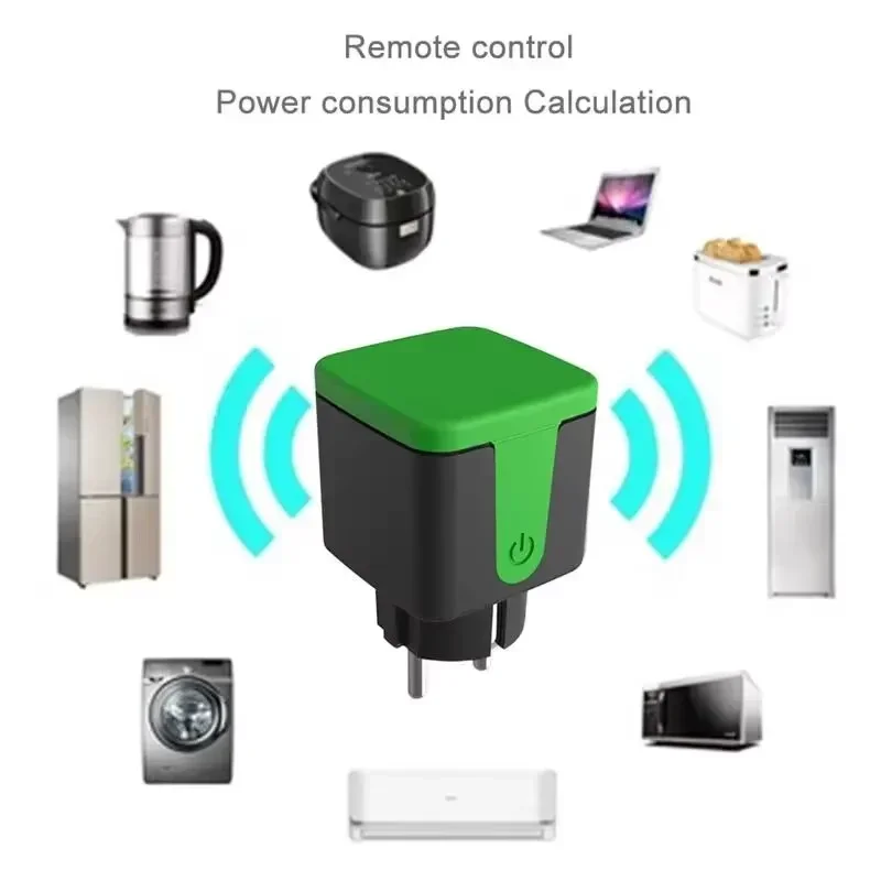 ปลั๊กไฟอัจฉริยะ Tuya EU 16A Wi - Smart Home Remote บทวิจารณ์และราคา
