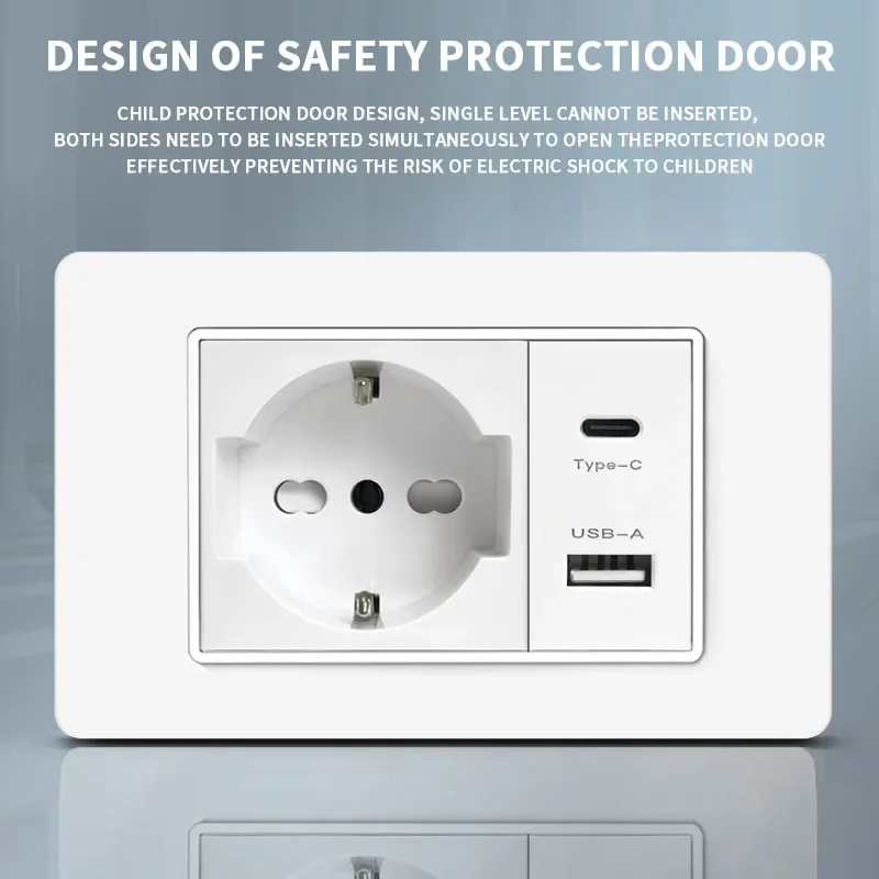 118 PC พลาสติกแผงซ็อกเก็ต USB  - Smart Home For Pc บทวิจารณ์และราคา