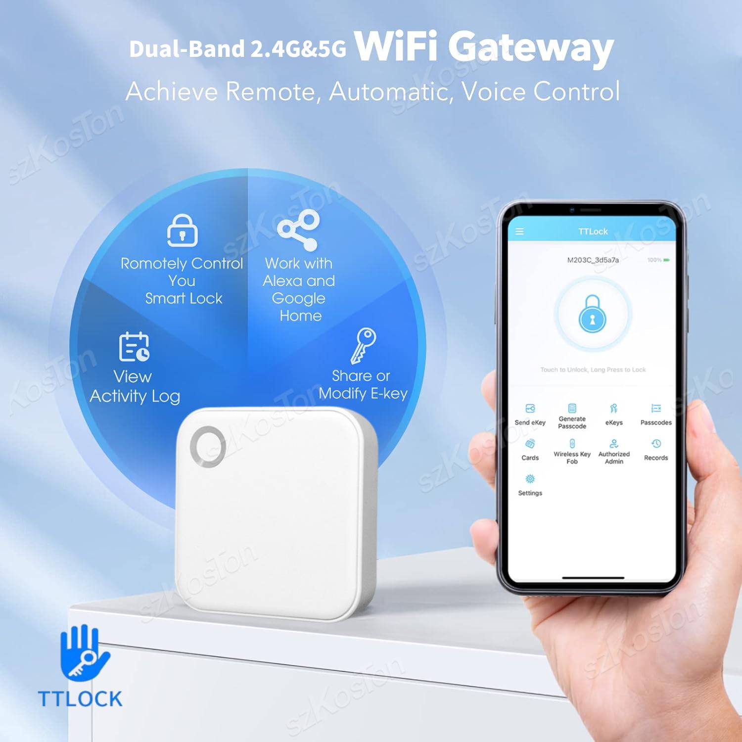 TTLock APP G5 สมาร์ทเกตเวย์ไร้ - Smart Home Hub Ikea บทวิจารณ์และราคา
