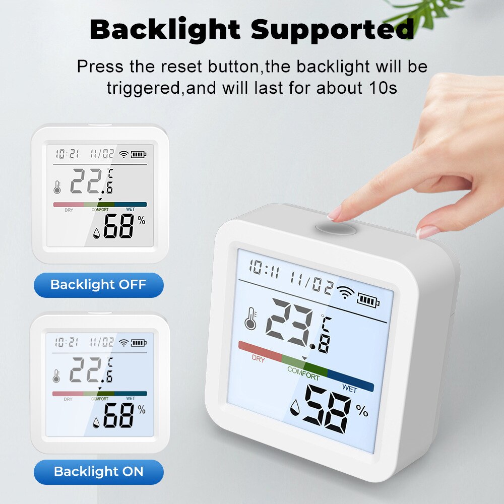 Tuya เซนเซอร์วัดความชื้นในบ้าน - Smart Home Hub Ikea บทวิจารณ์และราคา
