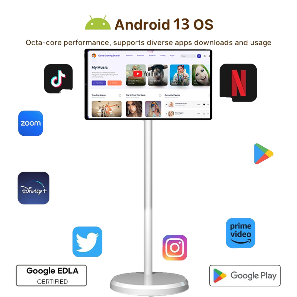 ทีวี LED สีขาวขนาด 21.5 นิ้ว ใ - Smart Home Ac บทวิจารณ์และราคา