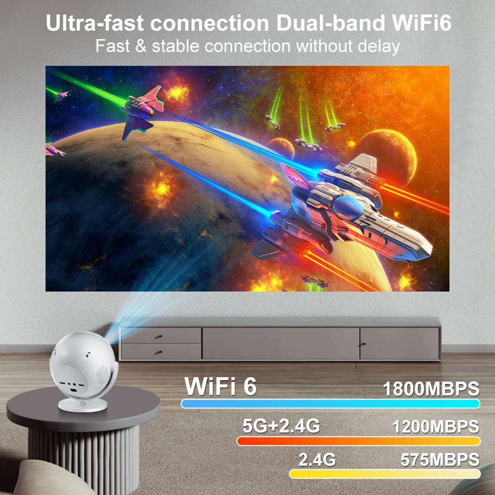 โปรเจคเตอร์ ApexTP360 หมุนได้  - Smart Home Devices Images บทวิจารณ์และราคา