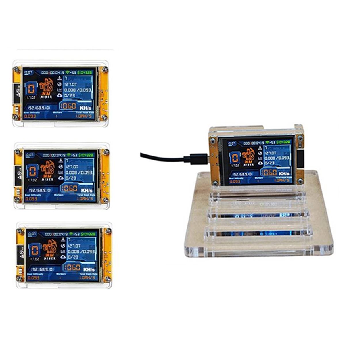 เครื่องขุดบิตคอยน์ 4X 1060KH/S - Upgrade Smart Home บทวิจารณ์และราคา