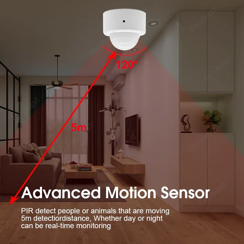 Zigbee 3.0 Human Motion Sensor - Smart Home Bridge บทวิจารณ์และราคา